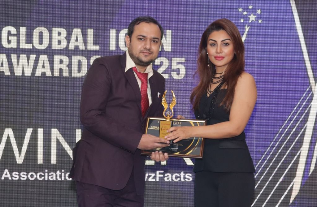 Global Icon Award 2025 received by CEO Rahul Sharma